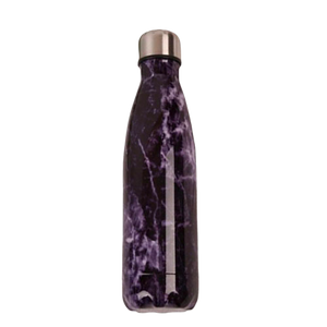 Gourde marbre noir en acier inoxydable