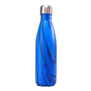 Gourde bleu mer en Acier inoxydable
